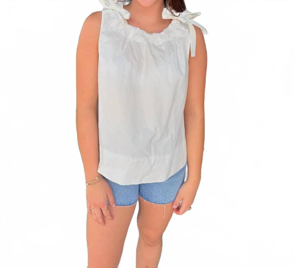 NEW PINCH women's vicky top in white